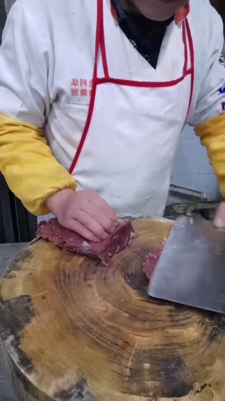 #切牛肉片#