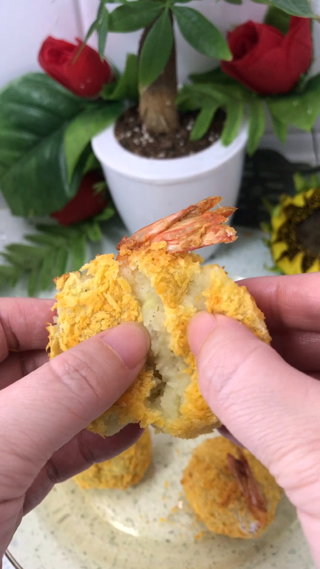 #美食#芝士虾球