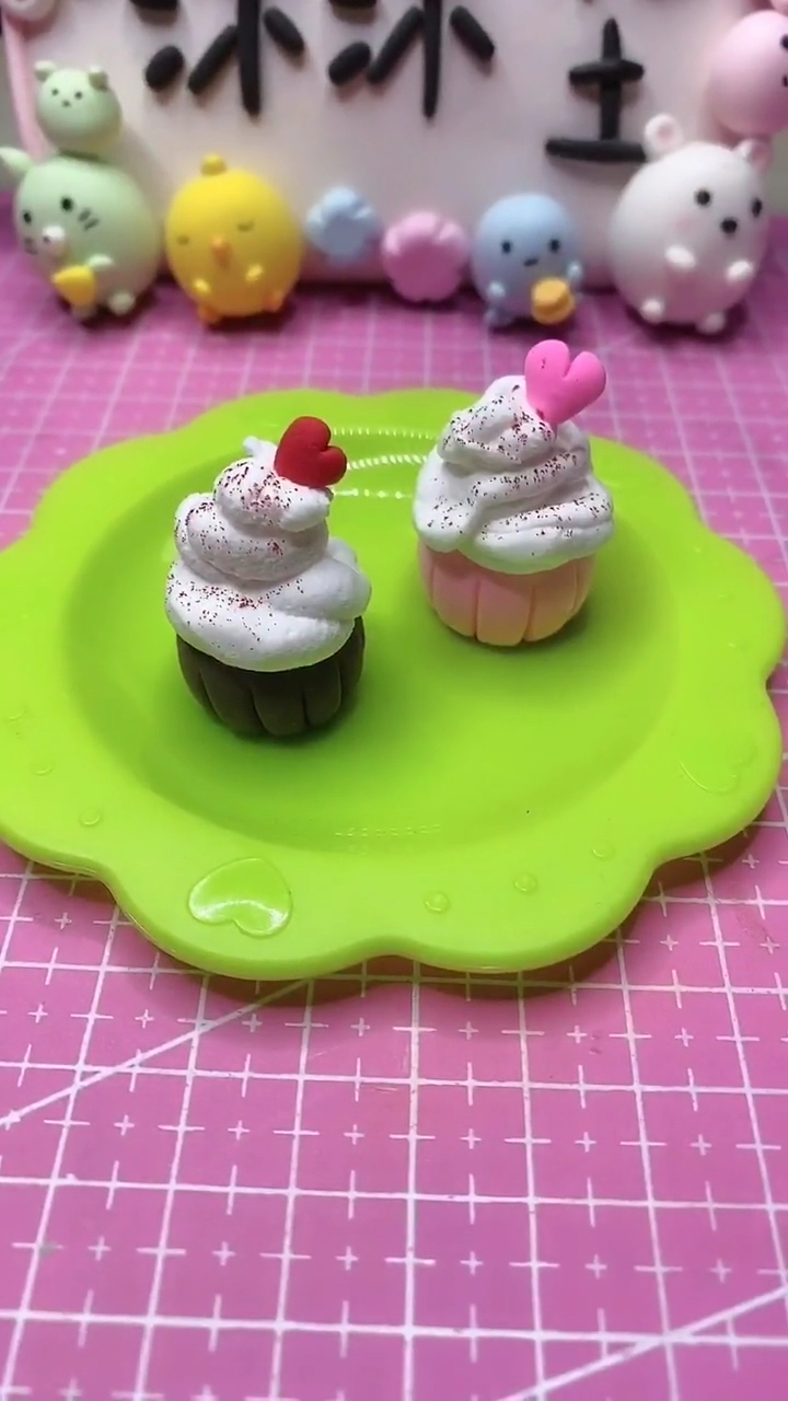 #超轻粘土#粘土小蛋糕