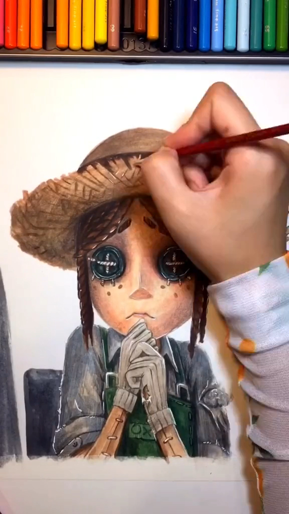 #第五人格#其实我是蛋黄派#画画原来如此简单#水彩#手绘#画画