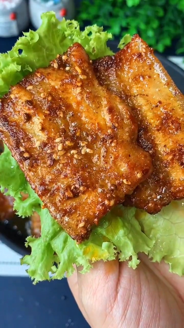 #8菜美食教程#烤肉生菜包的做法