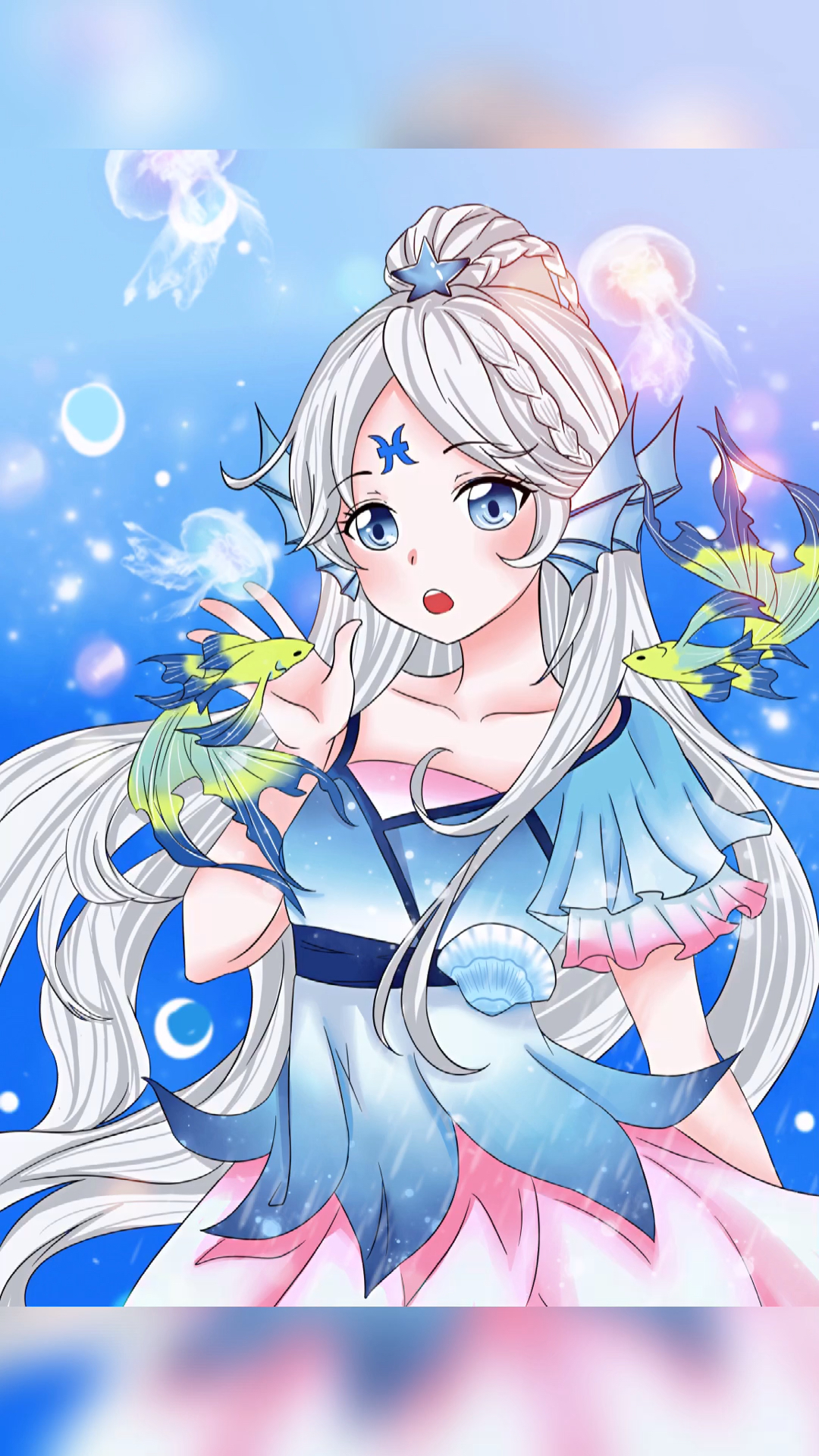 #十二星座#双鱼座,一个为了爱情愿意牺牲自己的星座～