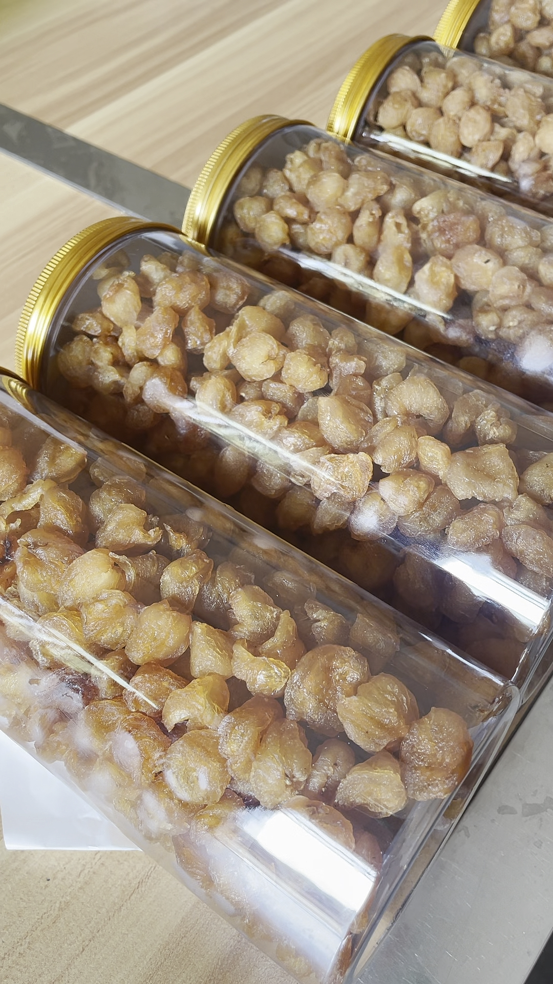 9月13号继续打包新鲜出炉桂圆肉。