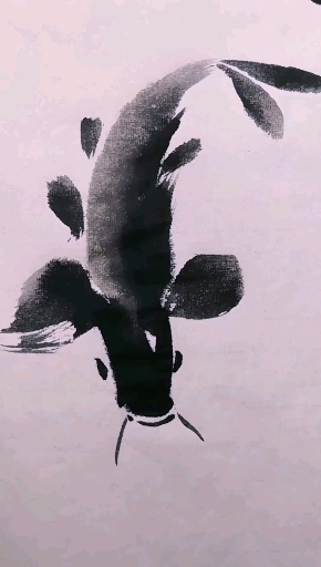写意鱼画法
