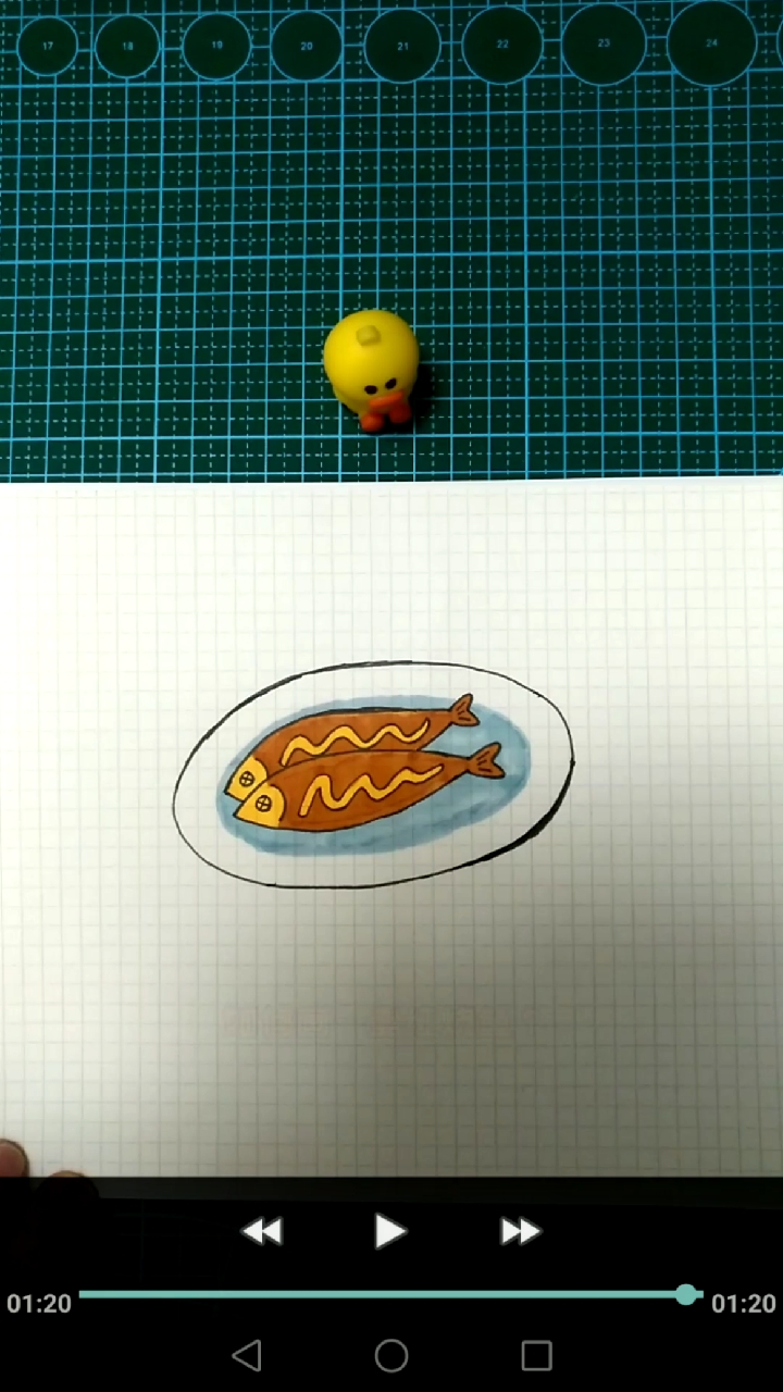 #创意简笔画#红烧鱼怎么画?