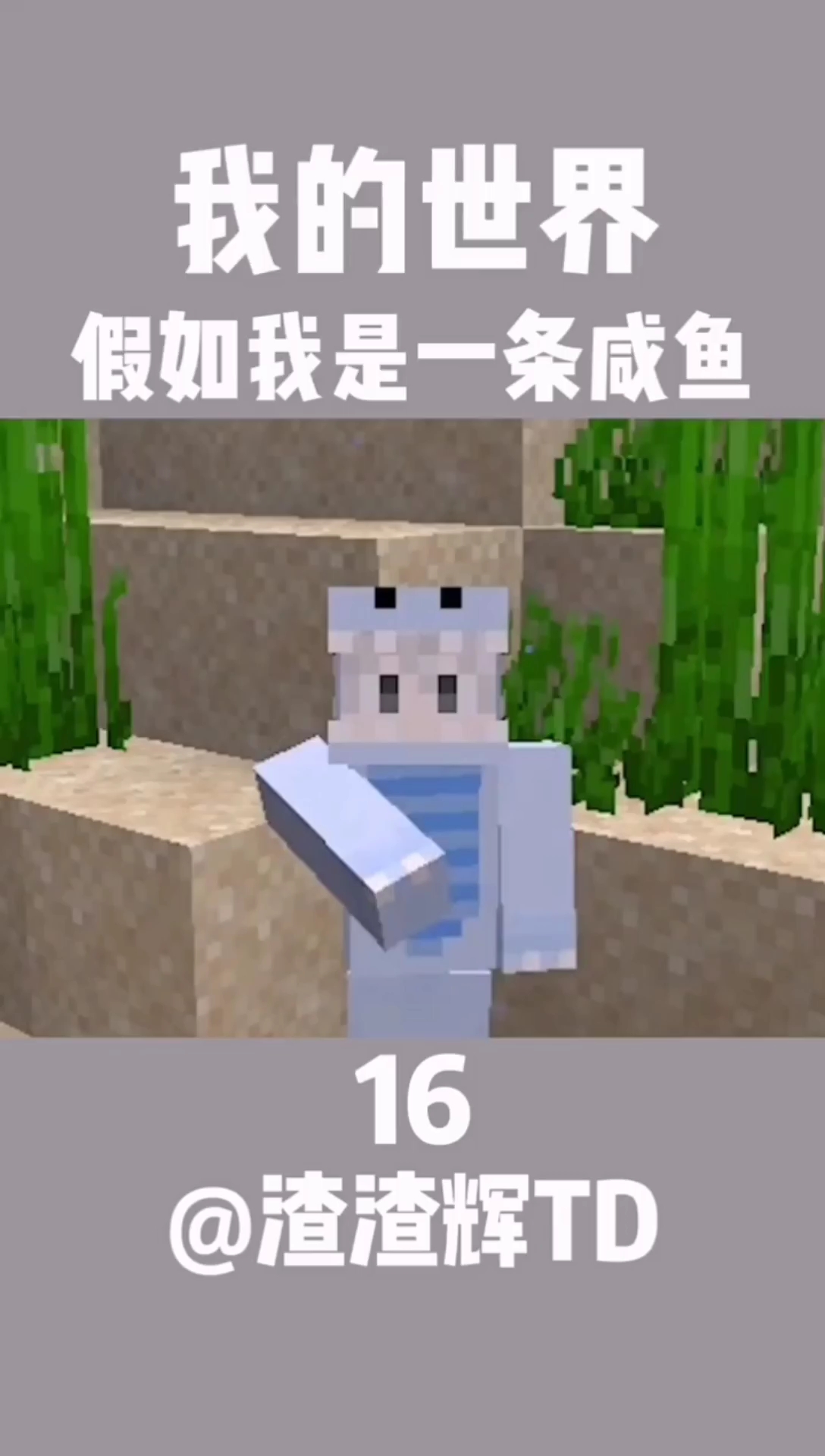 #我要上热门#我是一条咸鱼,我的的世界