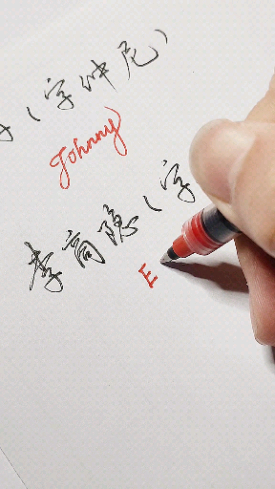 #全民书法秀#假如古人有英文名,欢迎补充