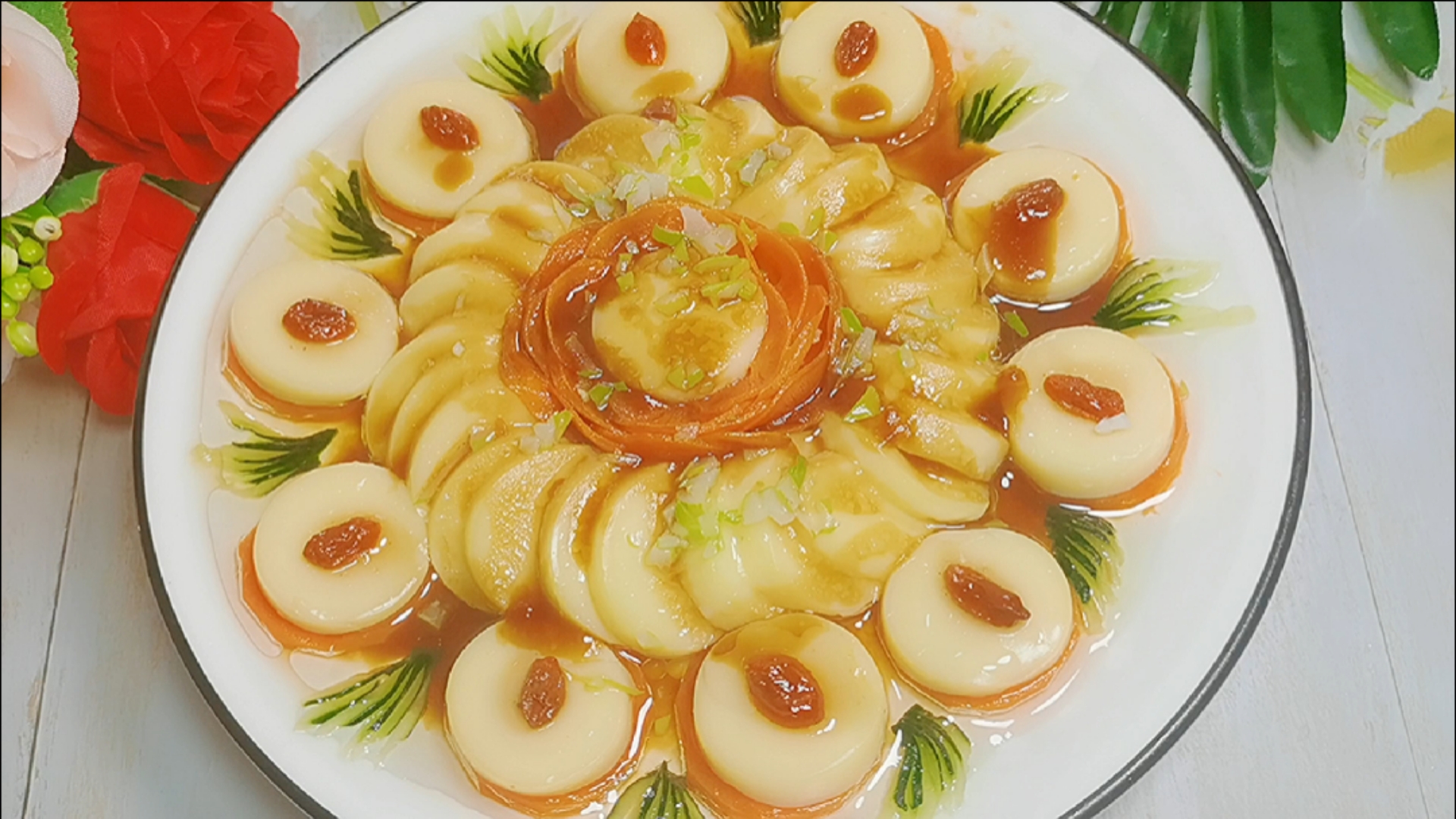 #过好冬天#年夜饭--蒸蒸日上今天分享一道适合老人和小孩吃的年夜饭