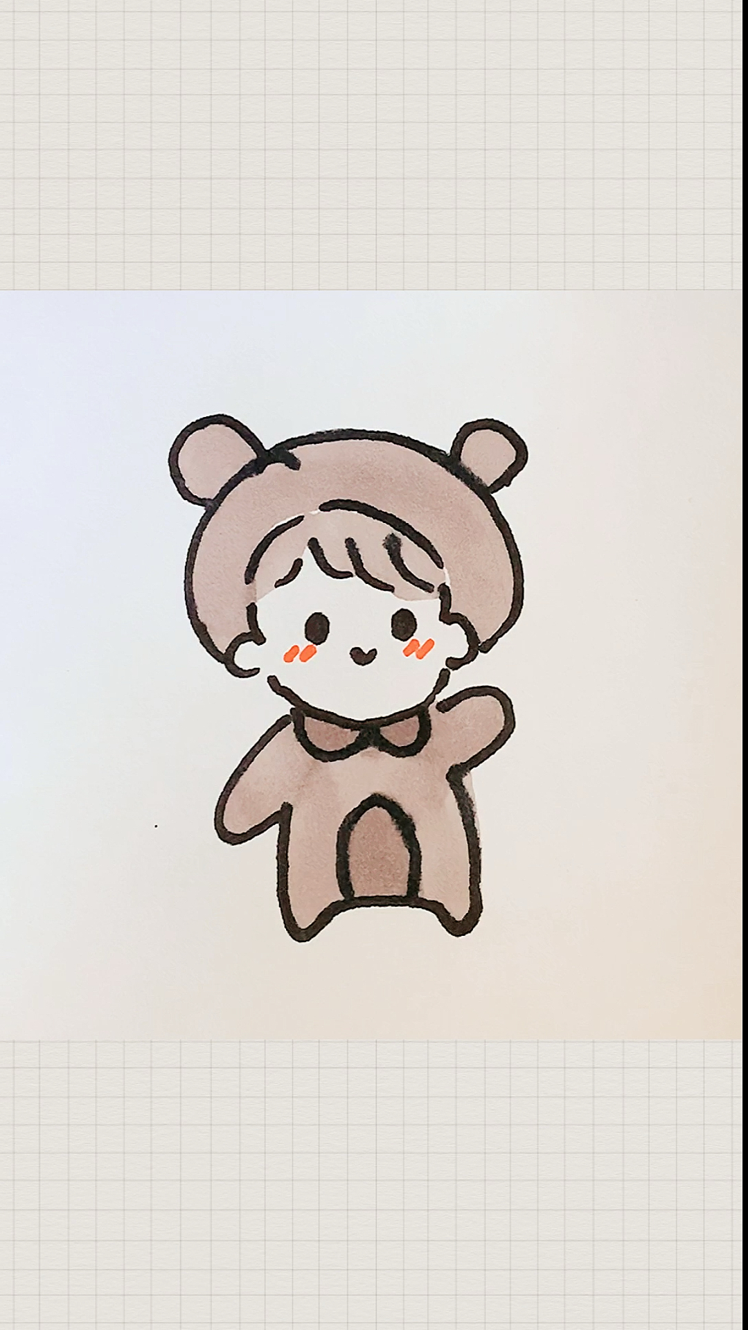 #简笔画#可爱宝宝简笔画～