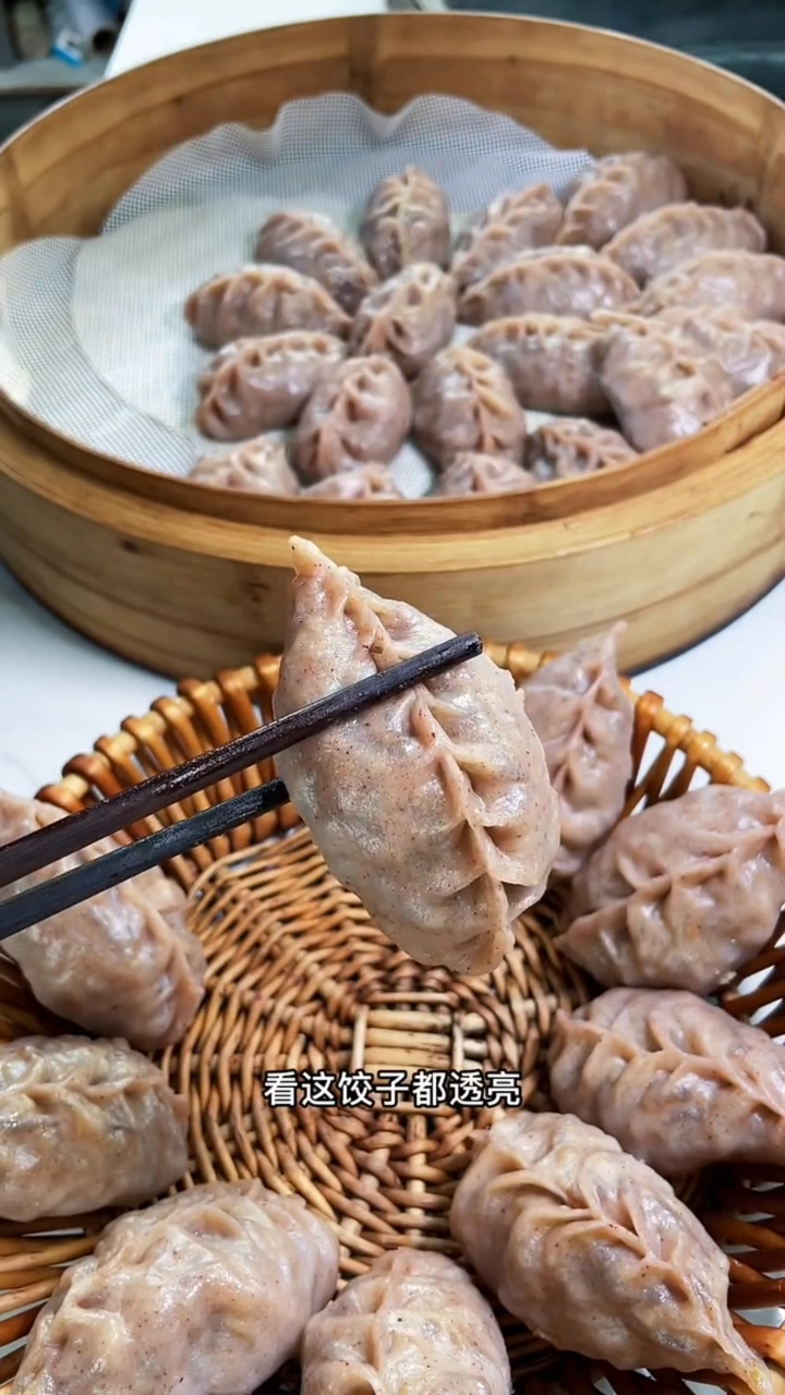 萝卜馅高粱米面大蒸饺你保准吃撑着!