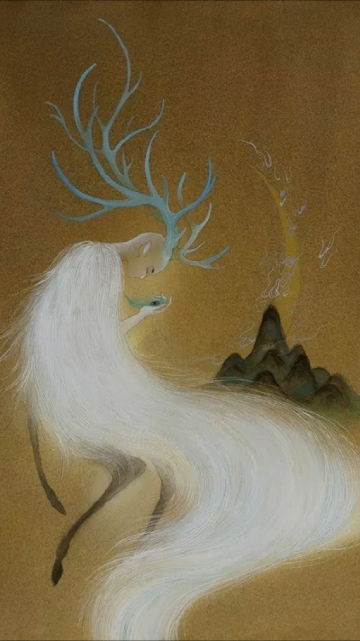 听说这是一个叫～鹿菏的小哥哥画的,你看过他的作品吗?