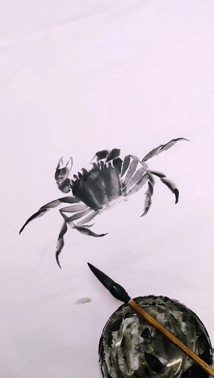 写意螃蟹