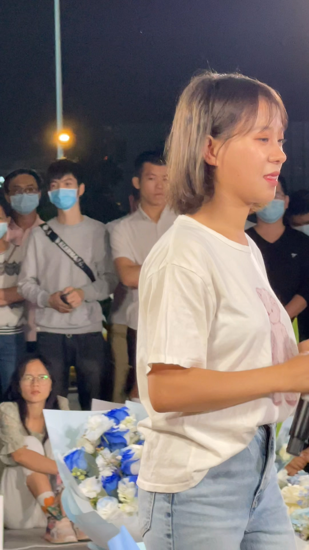 小阿七小阿七路演现场太美了