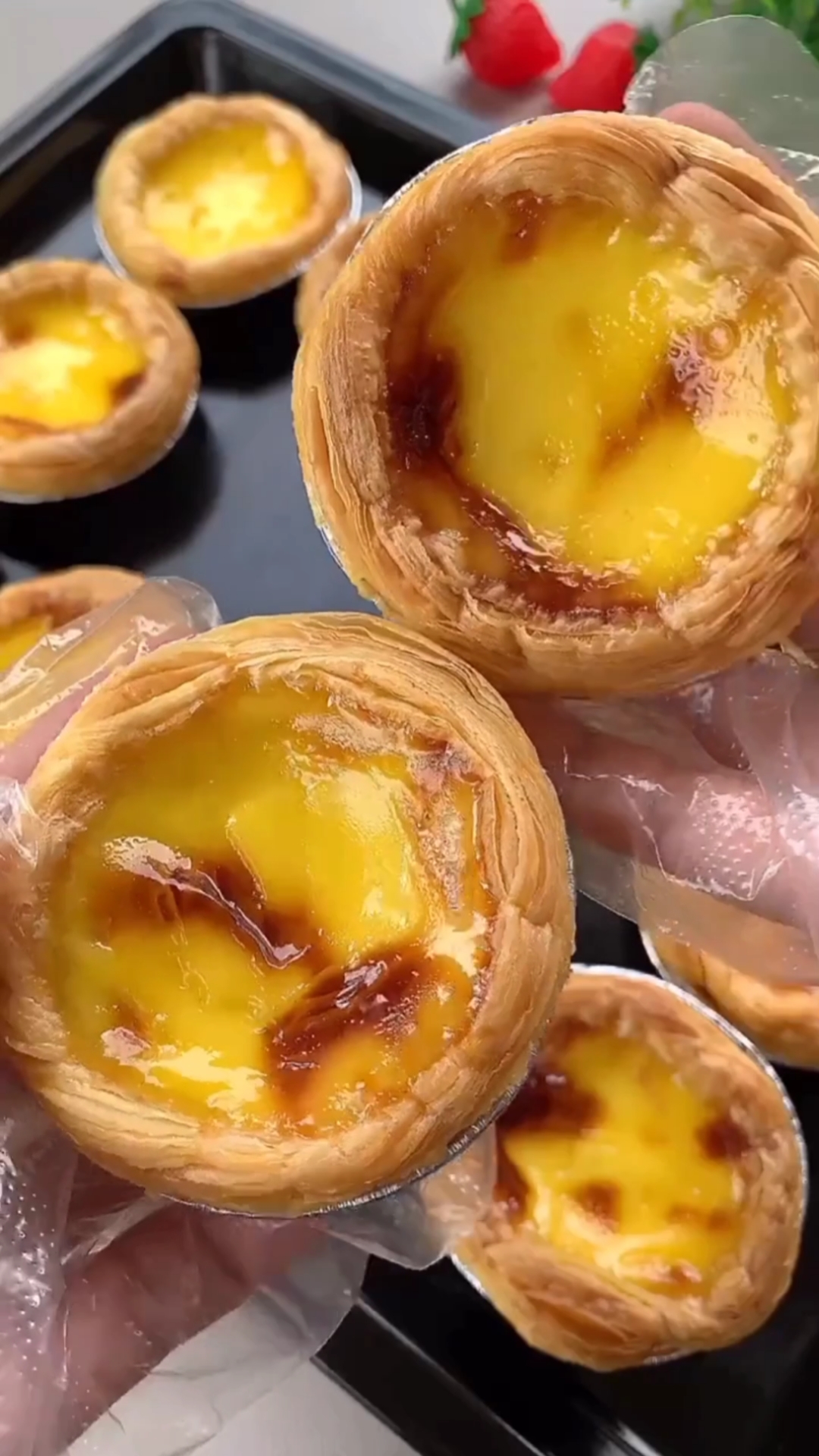 在家就可以做蛋挞,味道好,简单易学