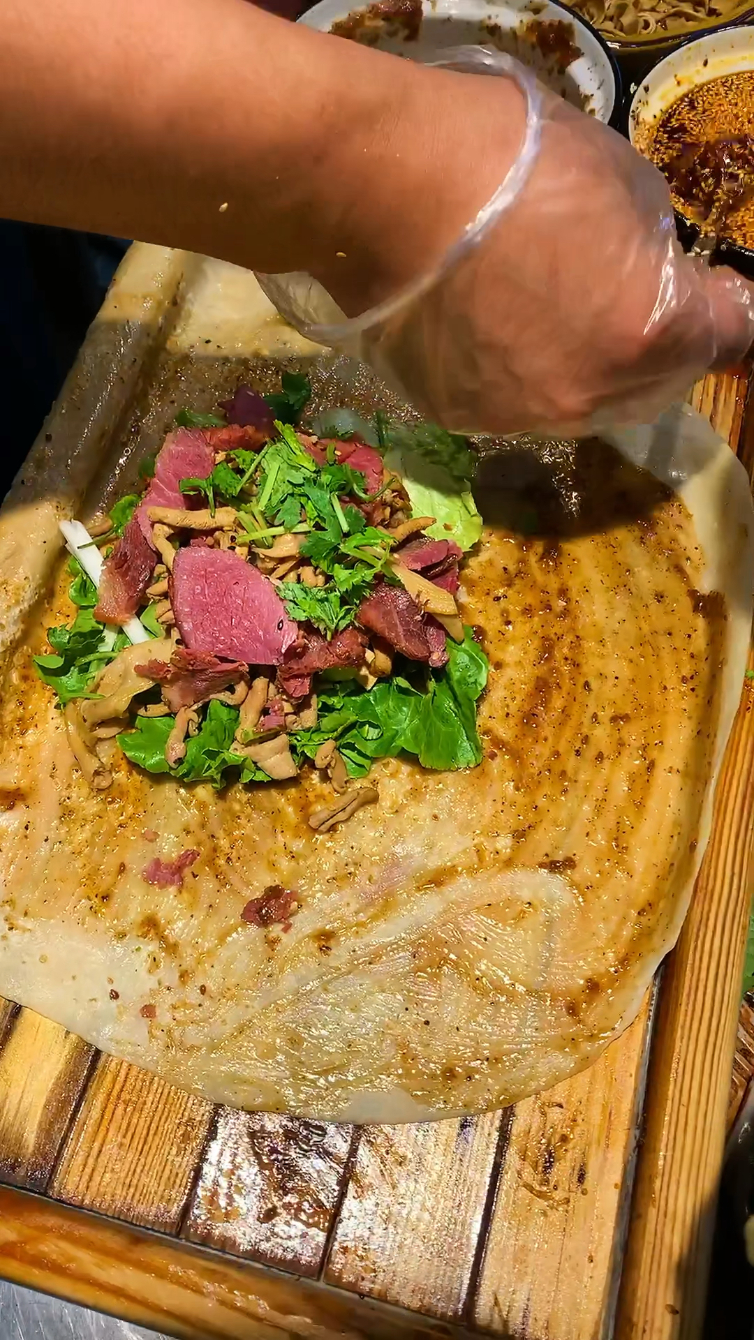 美食看中国街头最美味小吃功夫卷饼