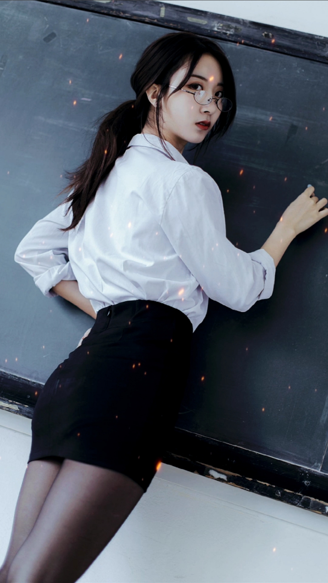 性感美女#黑川小姐姐—黑丝教师
