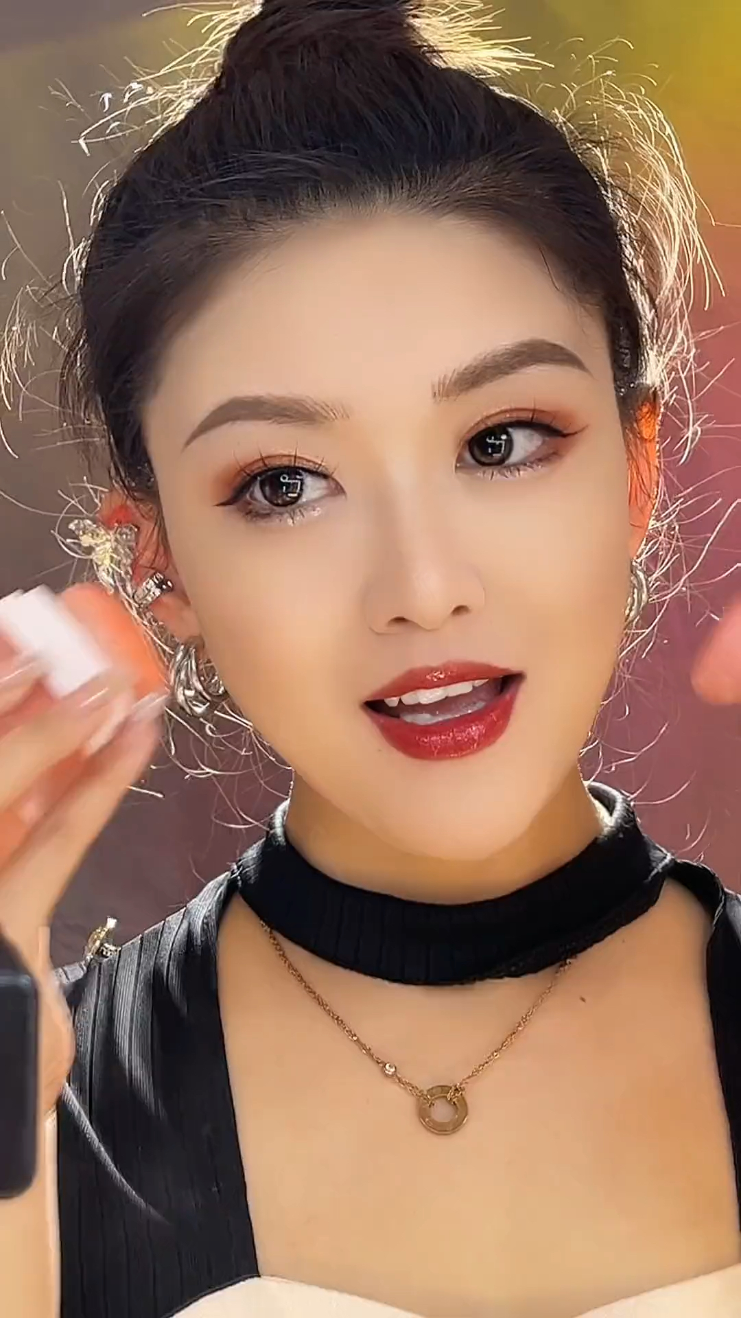 腮红高光#腮红一打白里透红整个脸妆也看着漂亮有气色