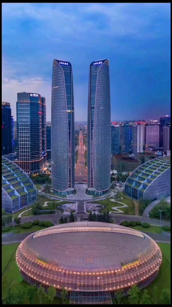 #音为有你#成都双子塔