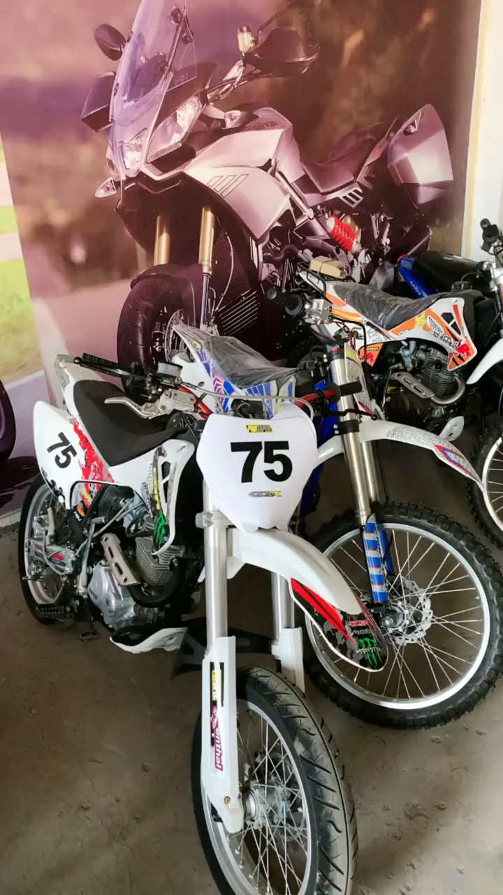 摩托车#爬山越野必备小高赛