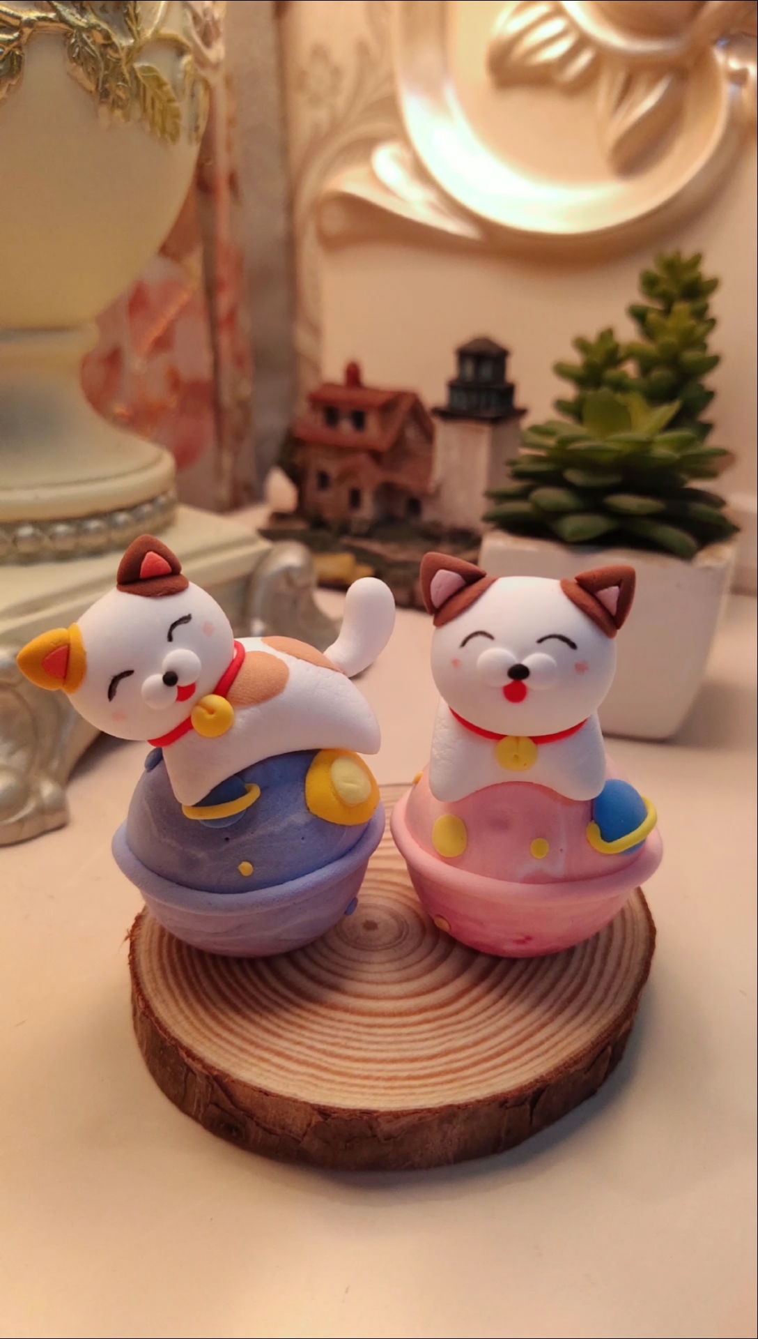 手工制作#微笑的星球小猫咪