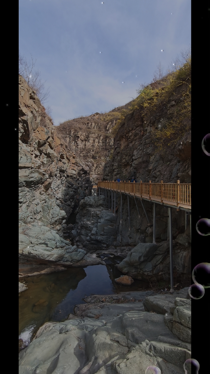 去蹬蹬峡穿越了一把,在嵩县大坪青沟水库