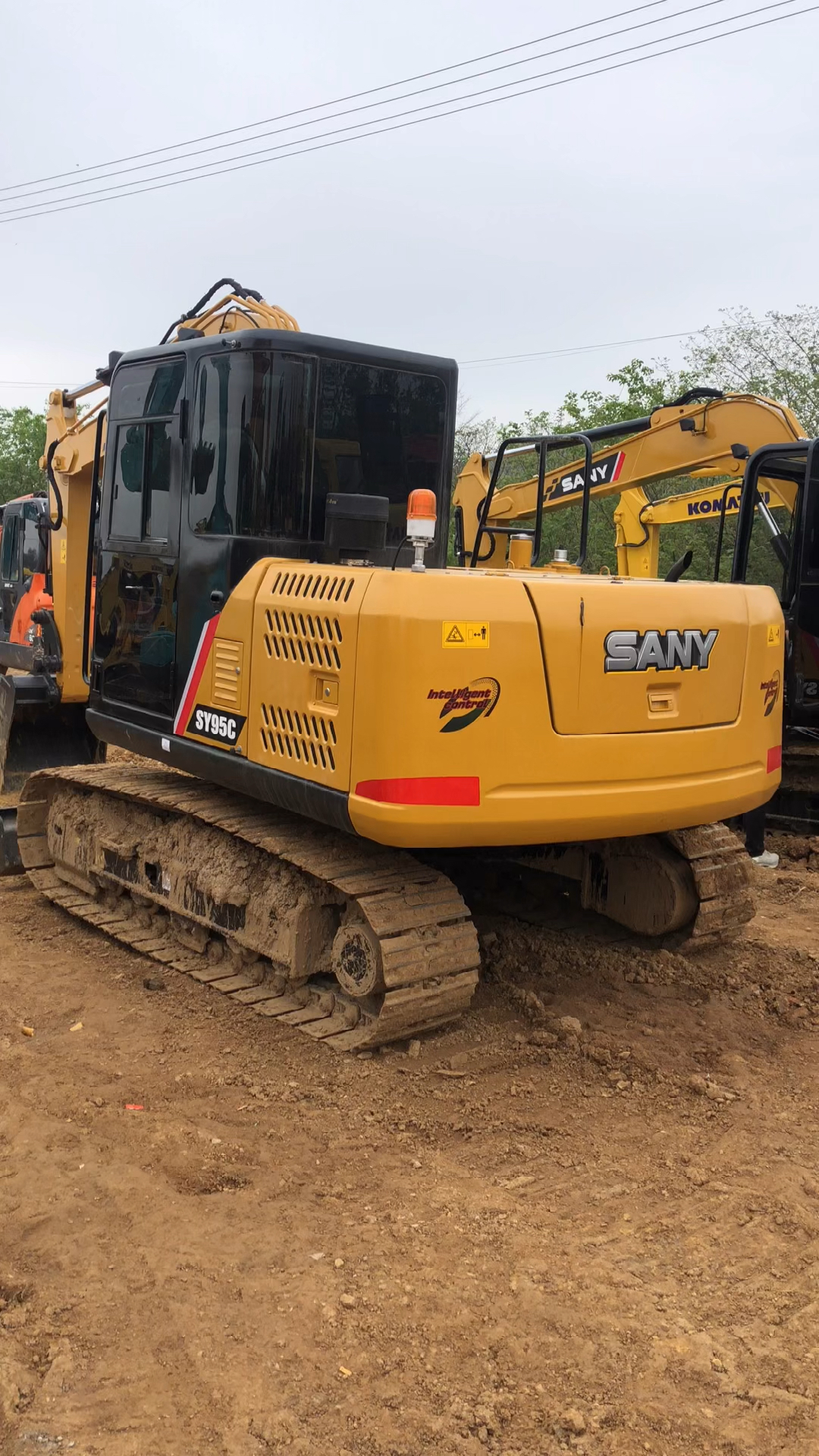 二手挖掘机#一手准新机三一95-9最新款机器-全民小视频