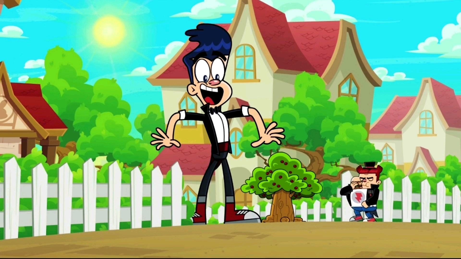 原创动漫#哈里得到一粒神奇的种子吃了它的果实就变成巨人了