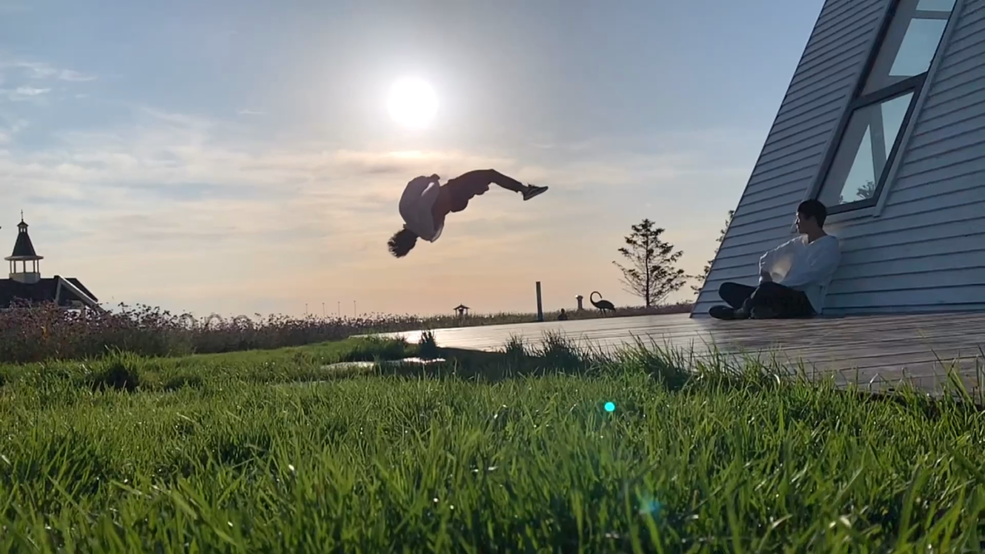 空翻#唯美空翻动作