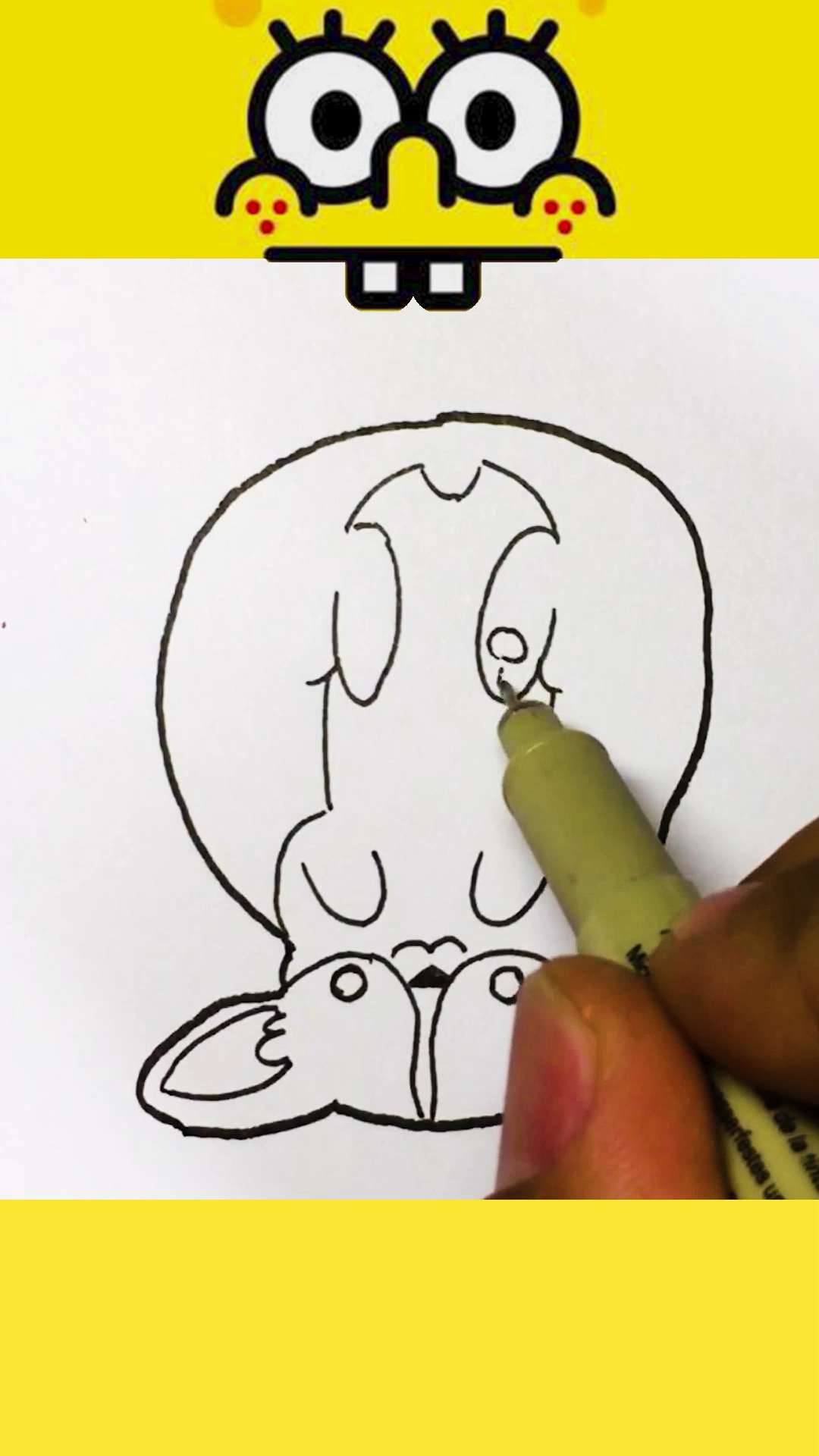 简笔画小圆眼的柯基犬居然还会倒立-全民小视频