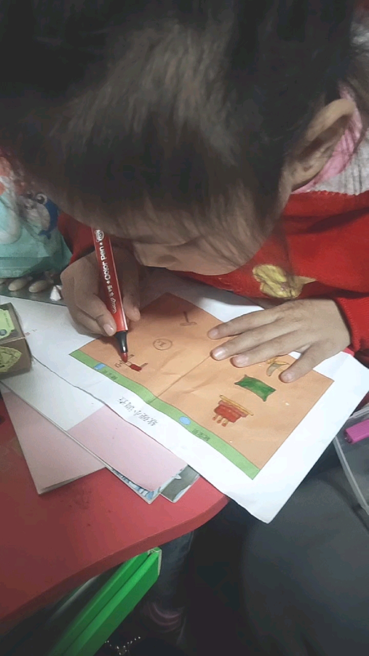 画出认识的软宝贝和硬宝贝