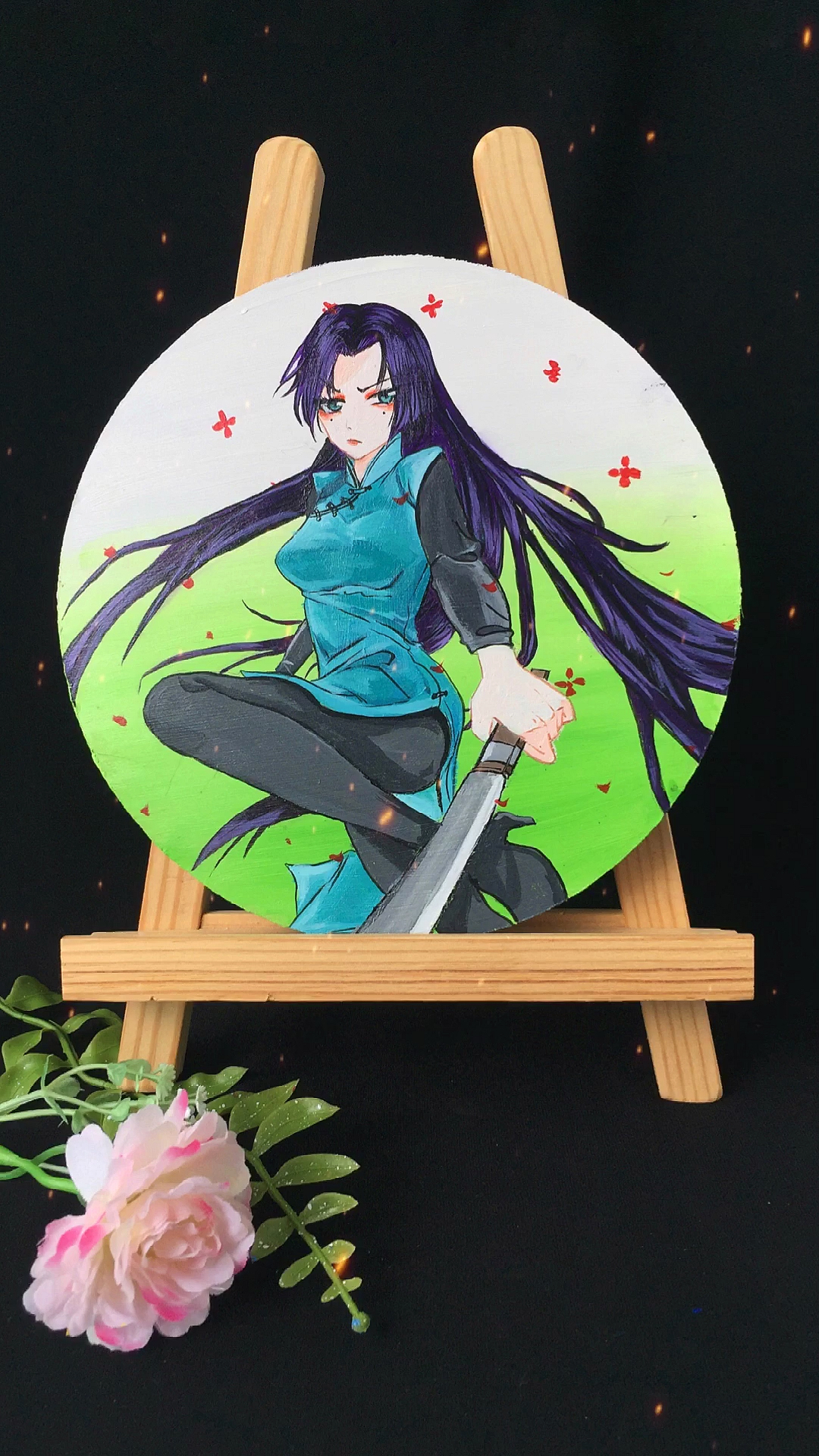 谁家的姑娘这么漂亮#散发的梅花十三是不是另一番风情呢-度小视