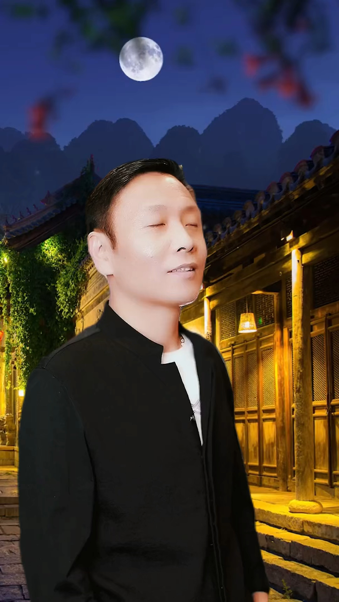 祁隆#新歌上线《家乡的月亮》-度小视