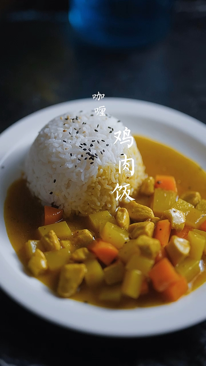 #自制美食#咖喱鸡肉饭