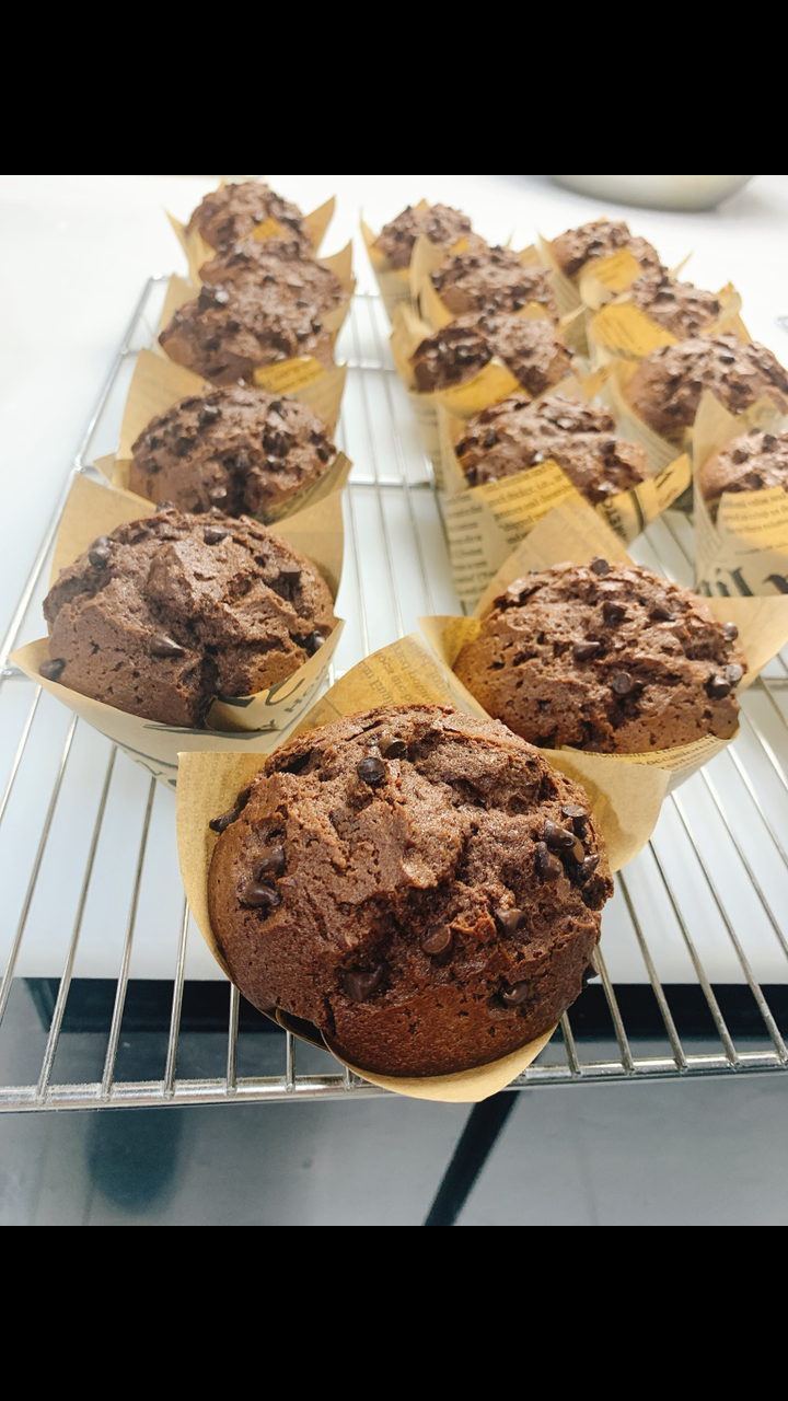 巧克力玛芬蛋糕