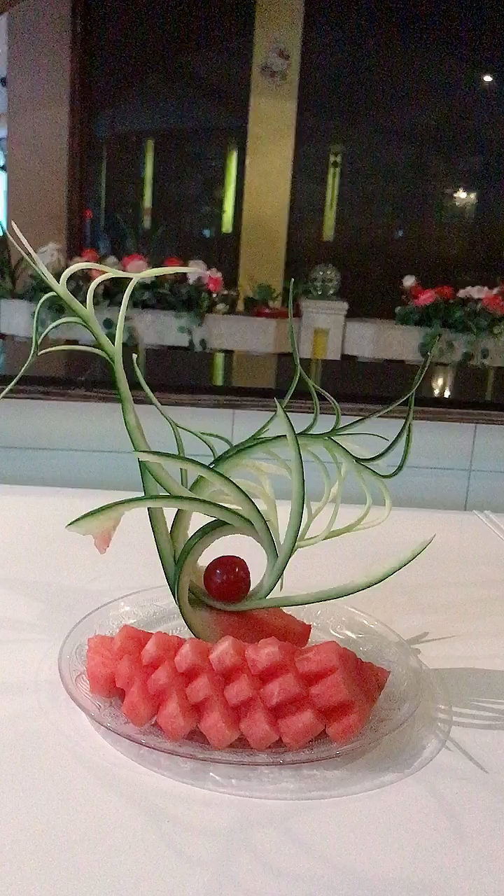 果盘艺术雕刻#一刀下去丈母娘免彩礼裏