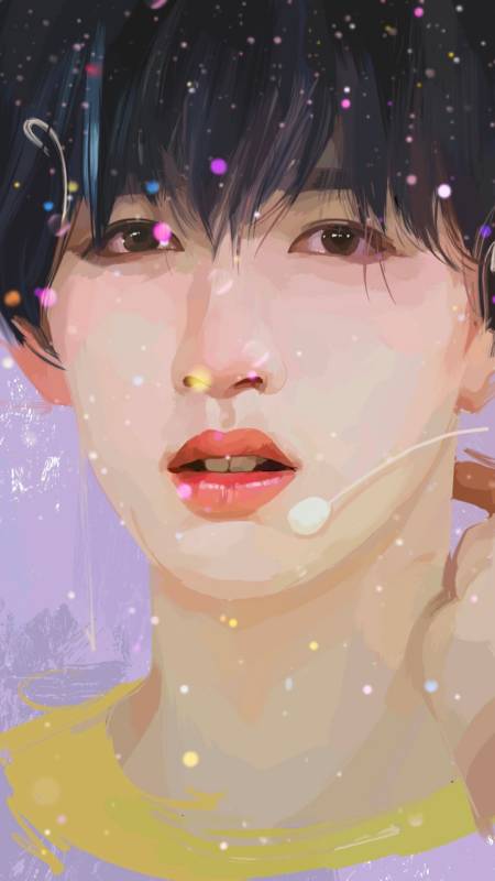 时代少年团#【手绘/贺峻霖】看灵魂画手表白爱豆