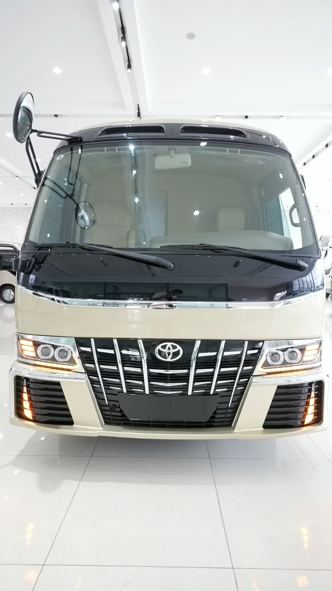 2021款丰田考斯特12座埃尔法蒙娜丽莎版