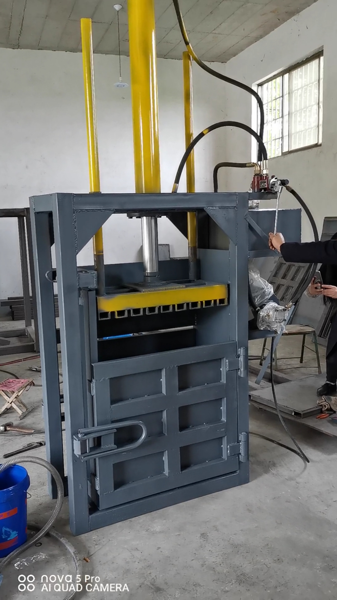 液压打包机#机械压缩强力打包机,遵循传统工艺