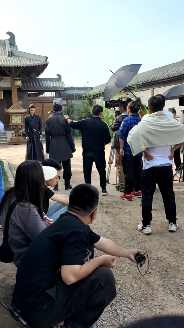 拍戏现场#戏里戏外