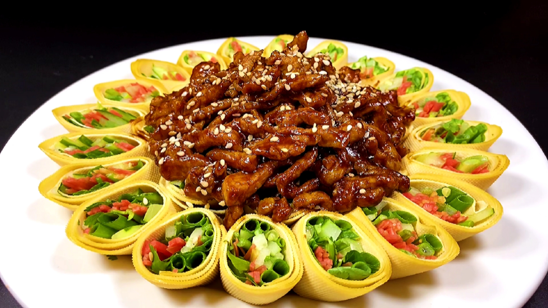 美食晓鹏教您京酱肉丝这样做既好看又好吃