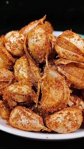 自制美食#油炸大蒜,可以按这方法做做,保证好吃