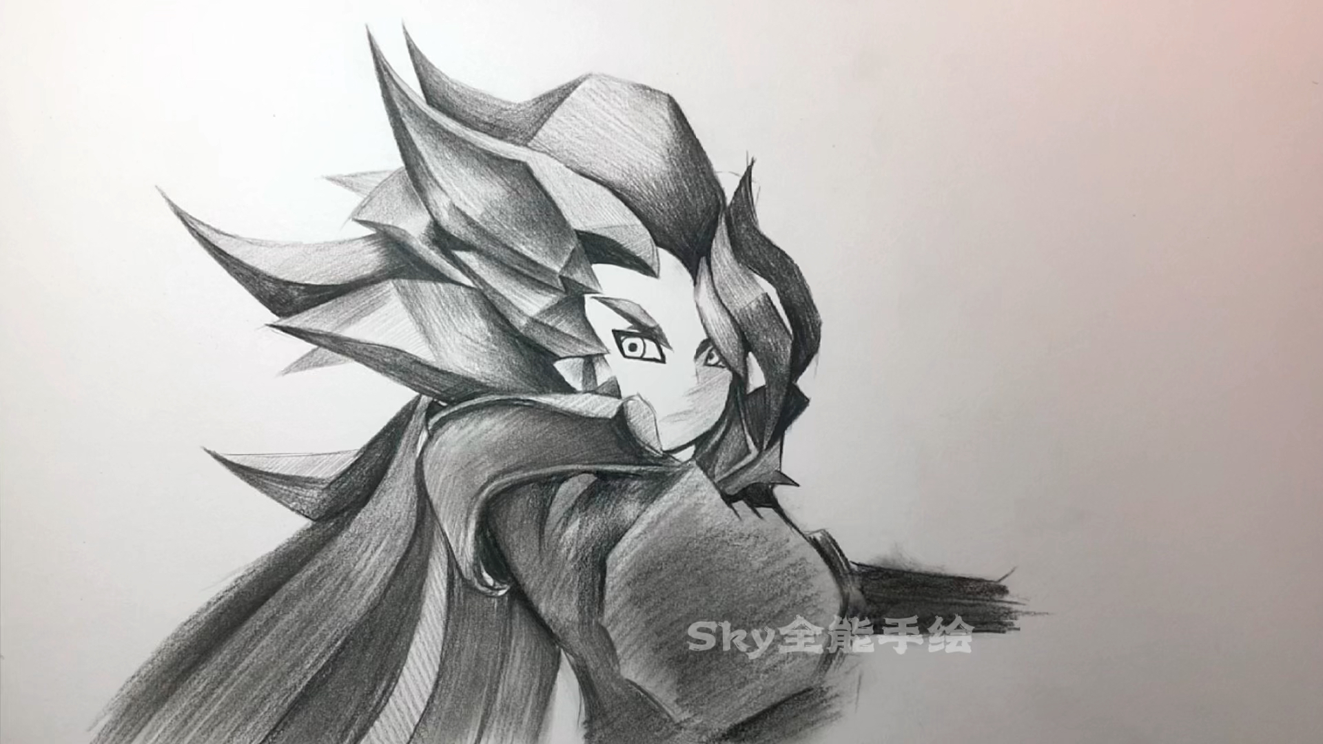 画画原来如此简单凹凸世界雷蛰绘画临摹