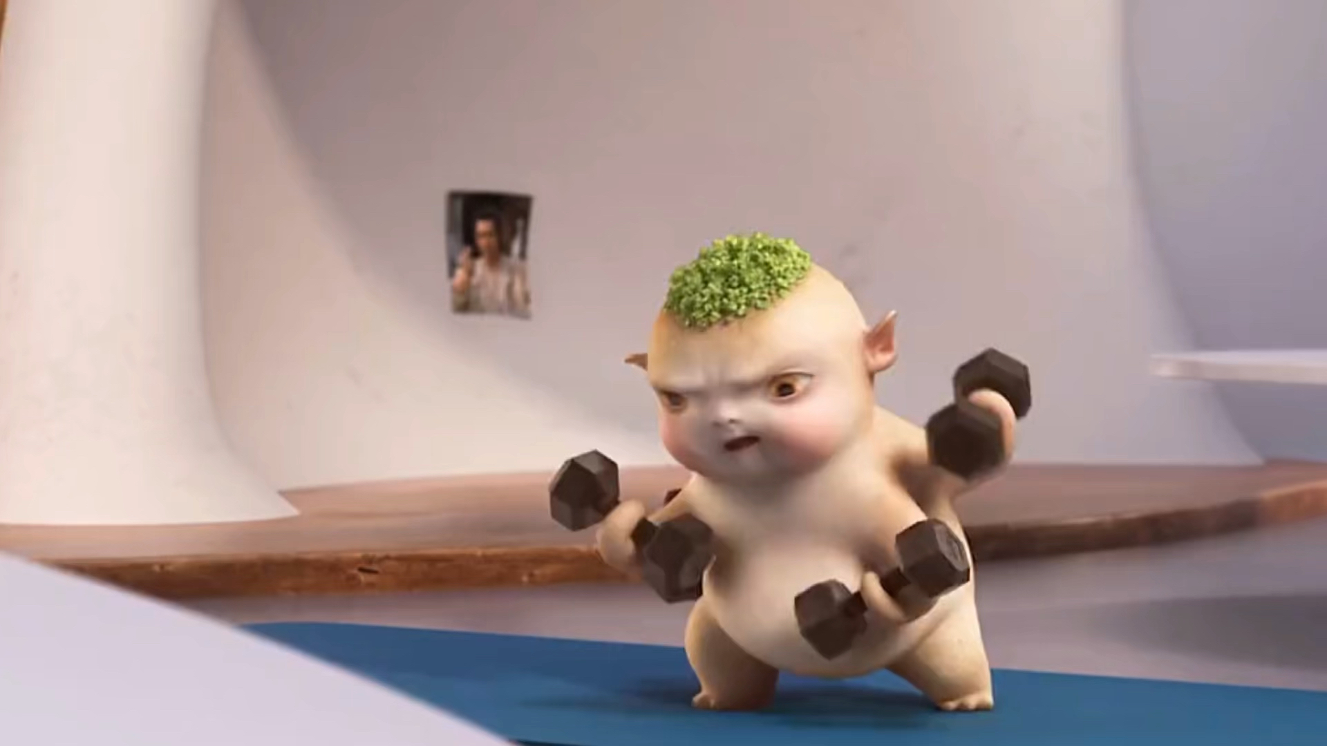 精彩影视#胡巴竟然开始减肥了哈!