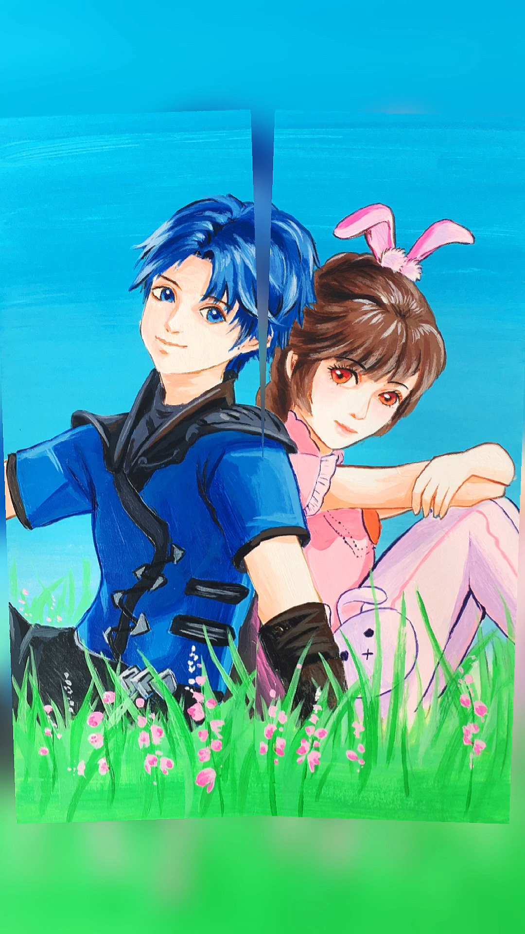 不一样的人生也不知道我画的是不是唐三小舞