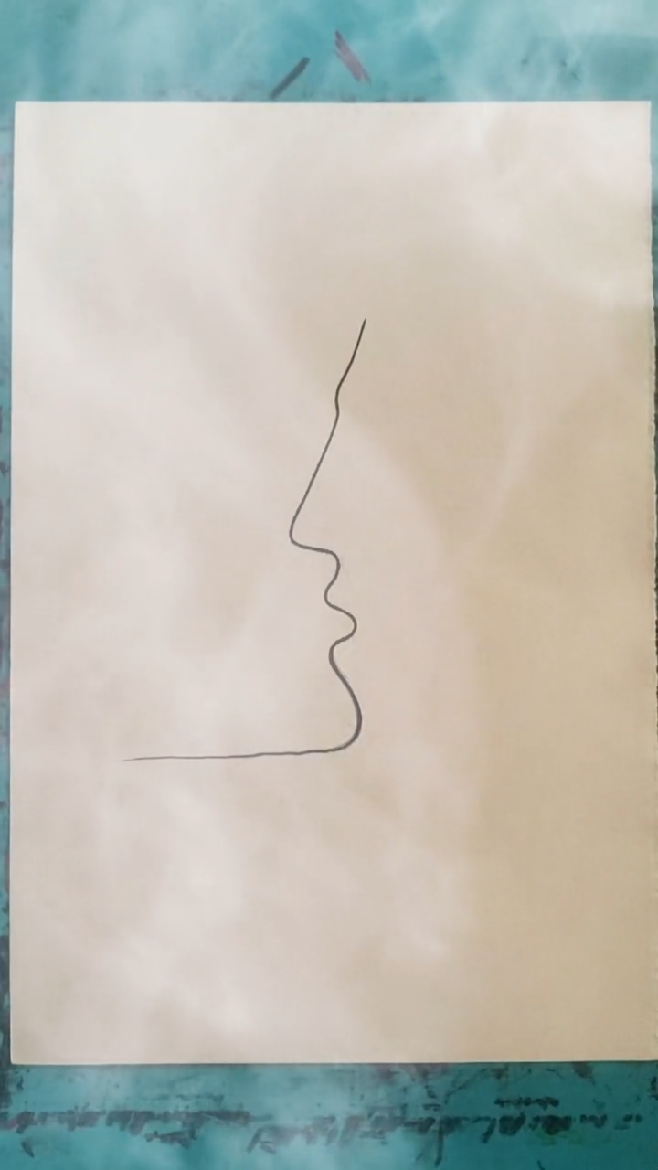 画画原来如此简单#一根线,两个人