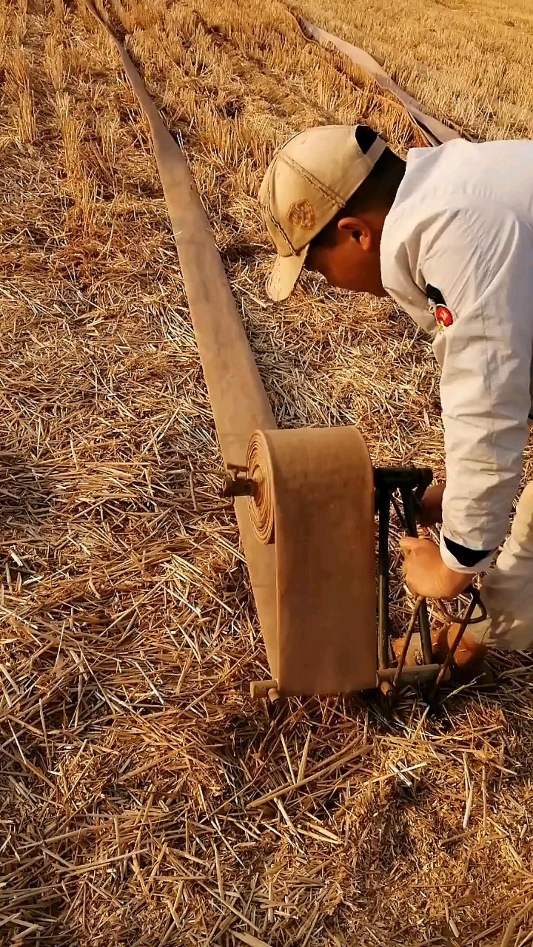 自制卷水带神器,还不错.
