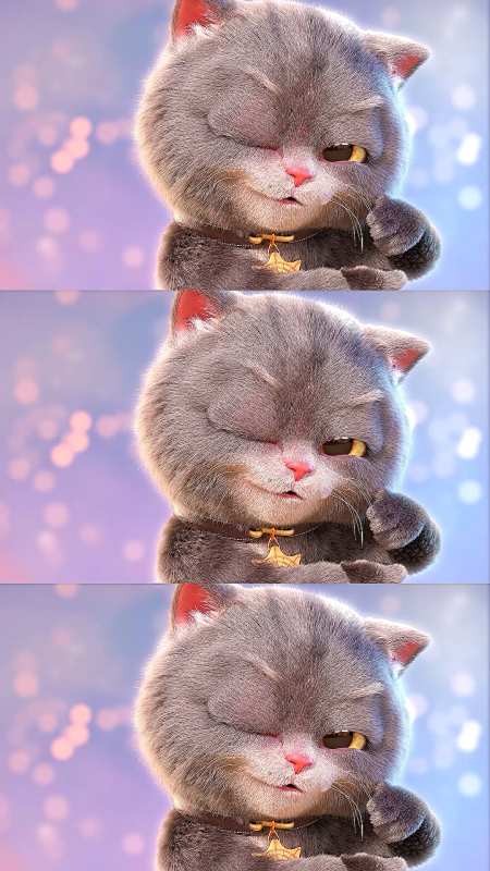 迷惑行为大赏#请接收你们三倍可爱的三屏斑布吧!收到请打爱了!