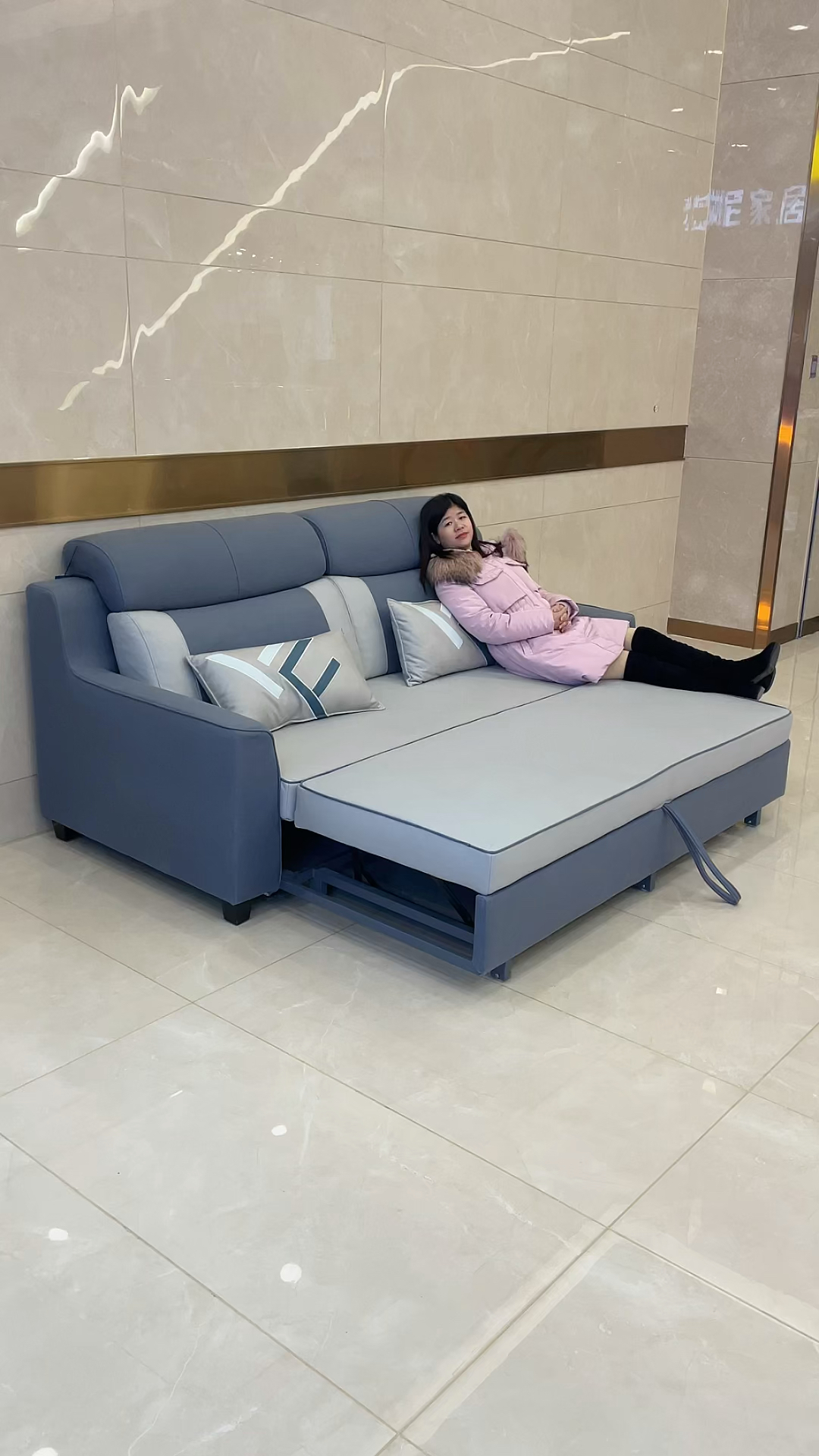 小户型沙发拉床,再也不用担心朋友来了没地方睡了