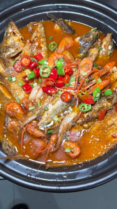 天井农庄特色菜#农庄美食小杂鱼