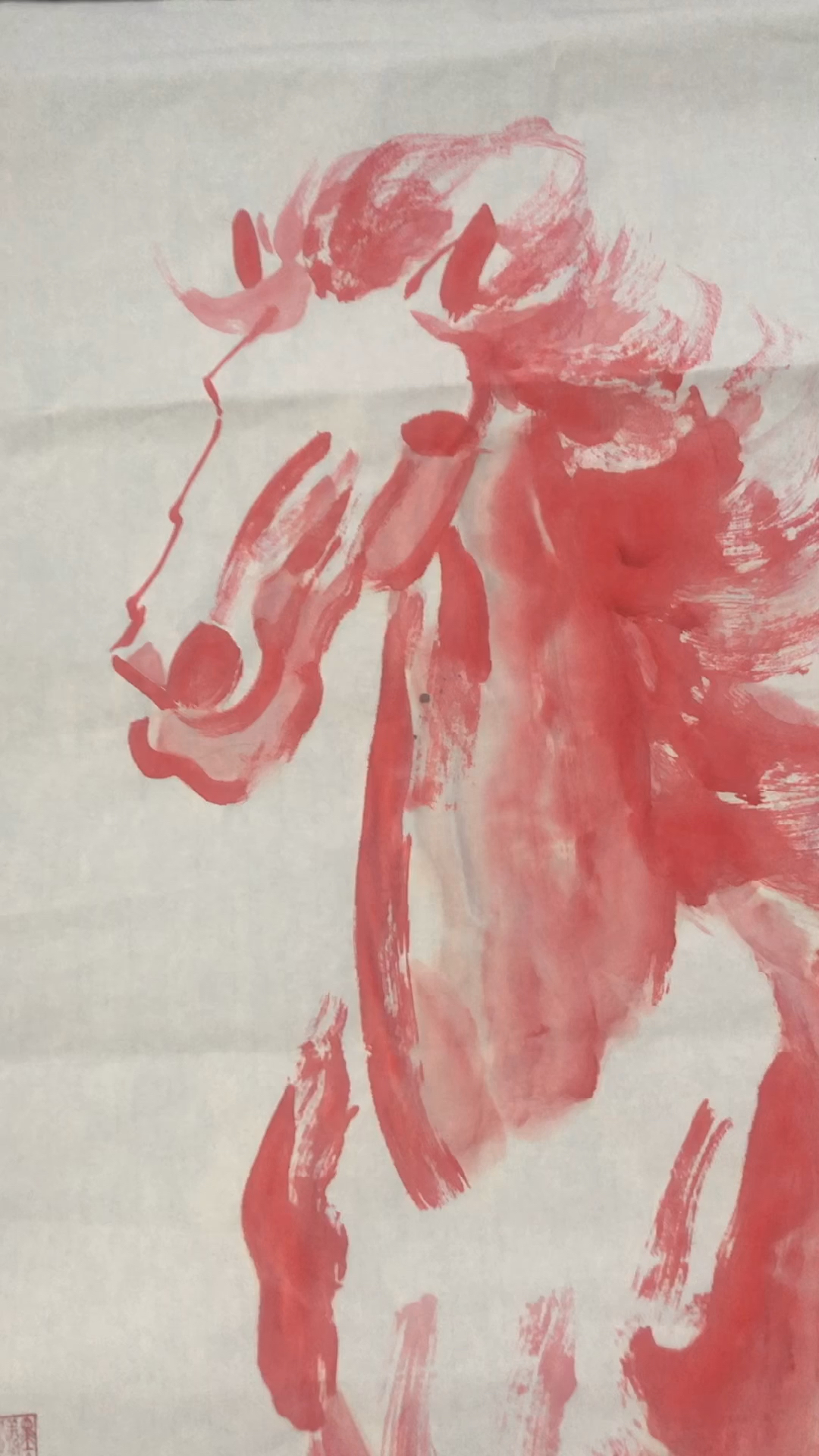 赤兔马赤兔马#徐明画马